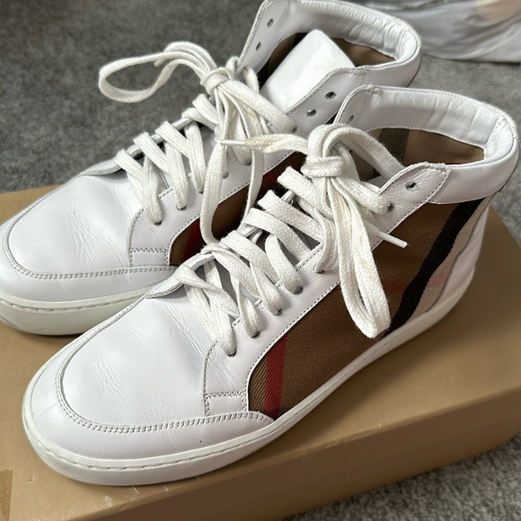 Burberry Shoes - Burberry Hightop Sneakers